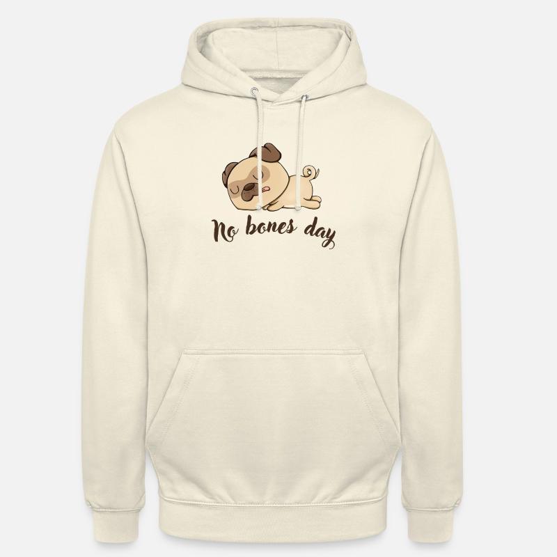 No bones day - Unisex Hoodie - Vanille-Milchshake