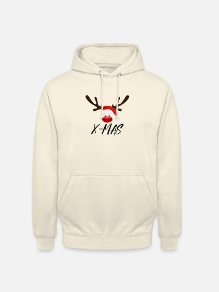 x mas - Unisex Hoodie - Vanille-Milchshake