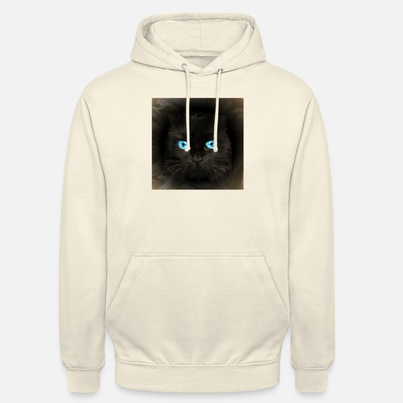 Cat - Unisex Hoodie - vanilla