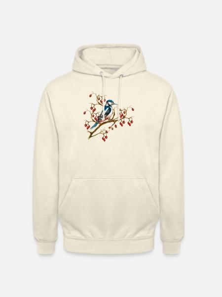 Bunter Vogel - Unisex Hoodie - Vanille-Milchshake