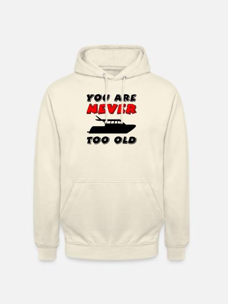 Motorboot - Unisex Hoodie - Vanille-Milchshake