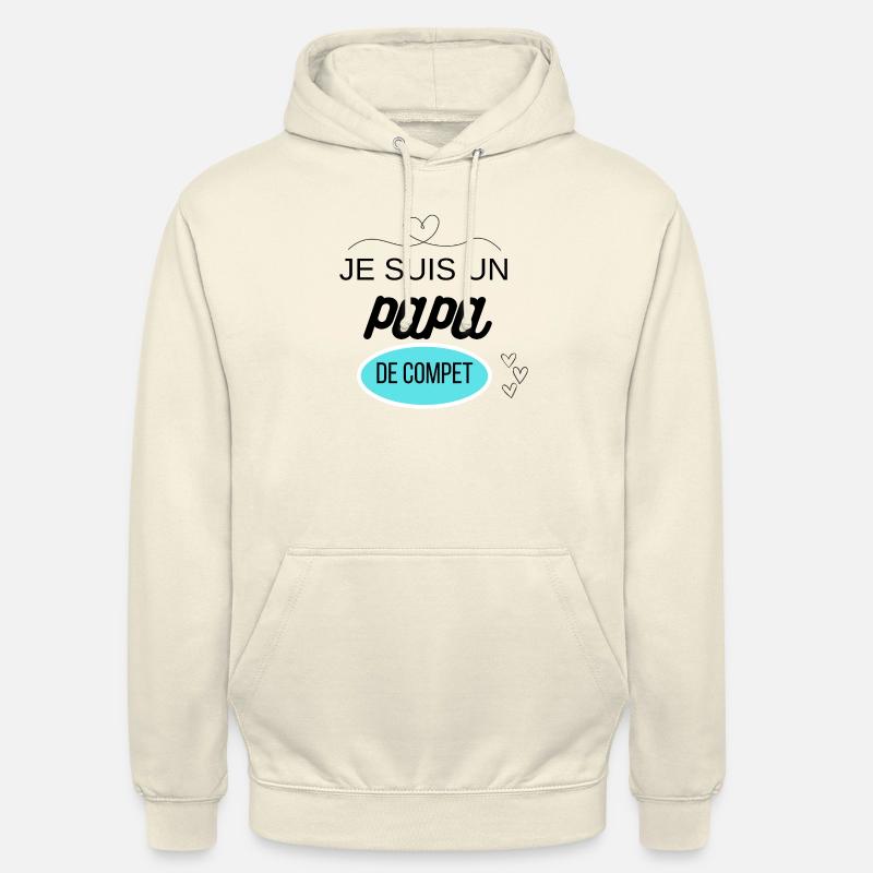 cadeau pour les papas - Sweat-shirt à capuche unisexe - vanille