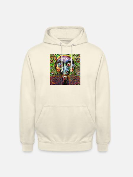 Psychedelische Gottheit - Unisex Hoodie - Vanille-Milchshake