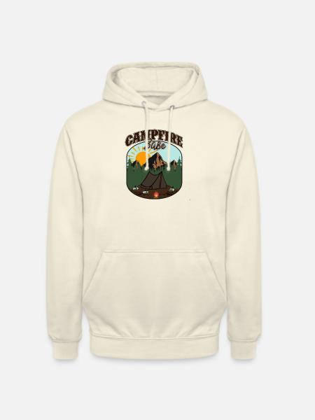 Campfire Babe - Unisex Hoodie - vanilla