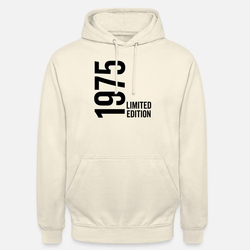 1975 Édition limitée - Sweat-shirt à capuche unisexe - vanille