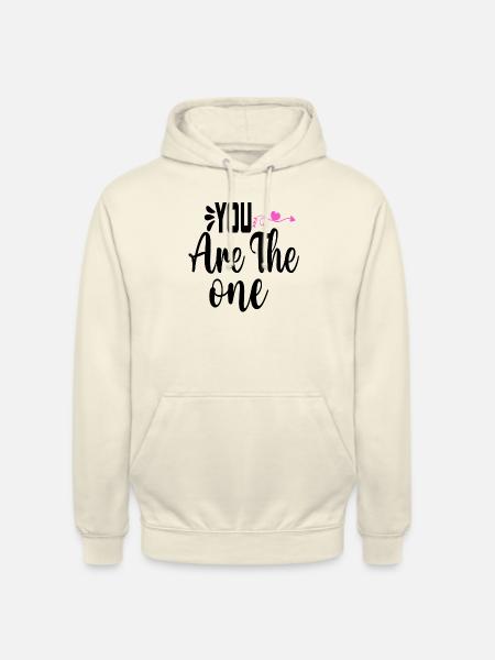 You are the one - Unisex Hoodie - vanilla