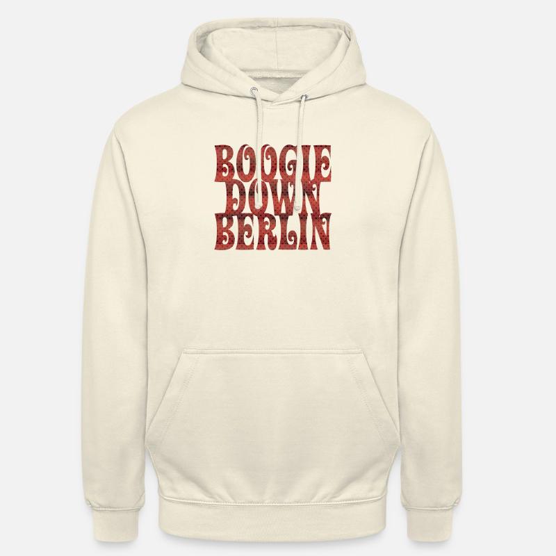 Boogie Down Berlin - Sweat-shirt à capuche unisexe - vanille