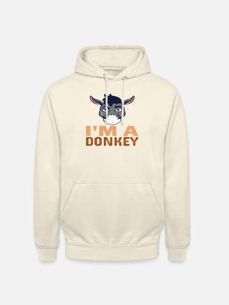 I´m a Donkey - Unisex Hoodie - Vanille-Milchshake