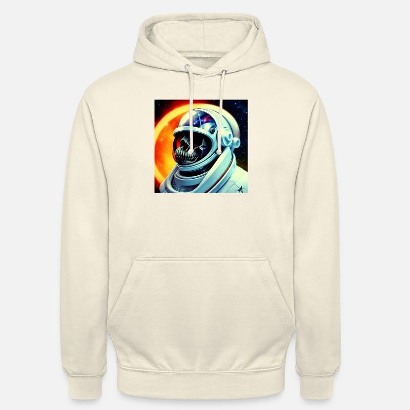 Héros de l’espace - Sweat-shirt à capuche unisexe - vanille