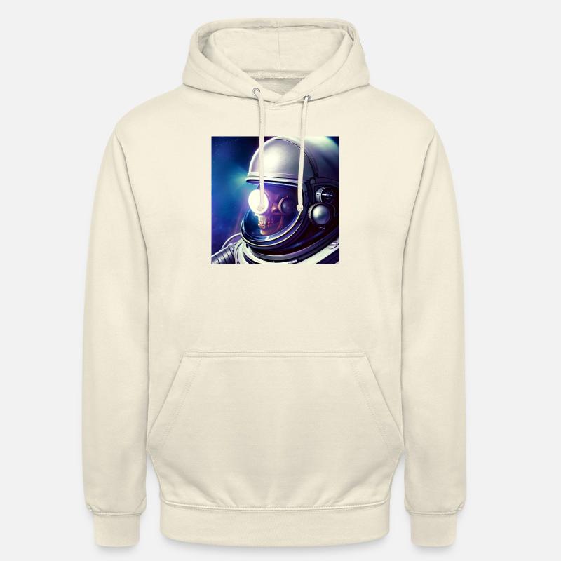 Héros de l’espace - Sweat-shirt à capuche unisexe - vanille