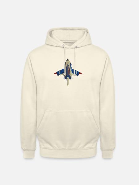 Retro Game Airplane - Unisex Hoodie - Vanille-Milchshake