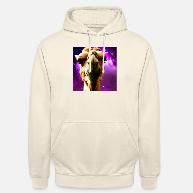 Dromedar Kopf - Kamel - Unisex Hoodie - Vanille-Milchshake