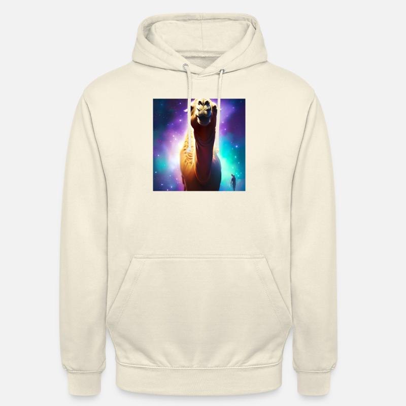 Dromedary Camel - Galaxy Space - Sweat-shirt à capuche unisexe - vanille
