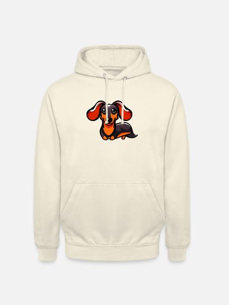 Dackel Süßer - Unisex Hoodie - Vanille-Milchshake