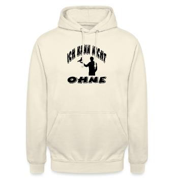 Tauben - Unisex Hoodie - Vanille-Milchshake - Vorne - Alina (178cm) & Michal (187cm)