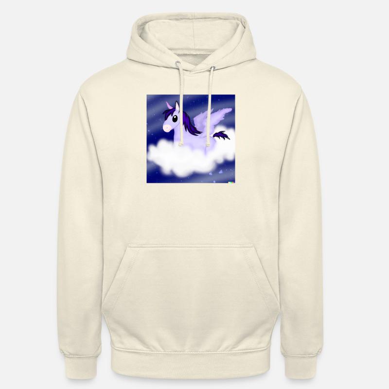 Licrone nuage 1 2048x2048 - Sweat-shirt à capuche unisexe - vanille