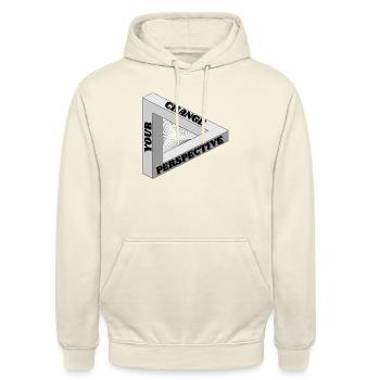 CHANGE Trans - Unisex Hoodie - Vanille-Milchshake - Vorne - Alina (178cm) & Michal (187cm)