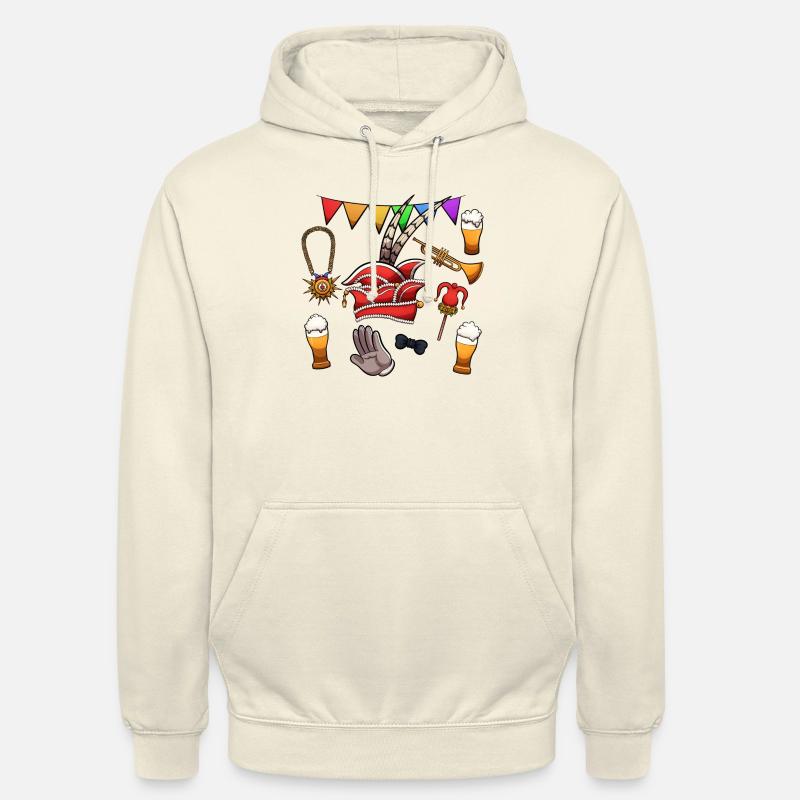 Dutch Carnival Elements - Unisex Hoodie - vanilla