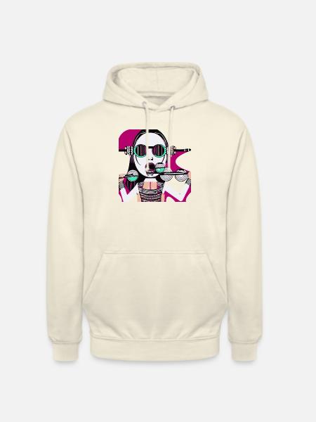 Music Girl - Unisex Hoodie - vanilla