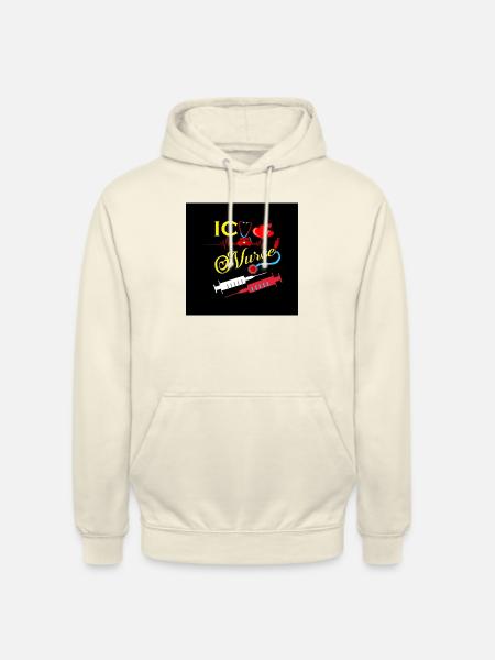 Conception de l’injection infirmière - Sweat-shirt à capuche unisexe - vanille