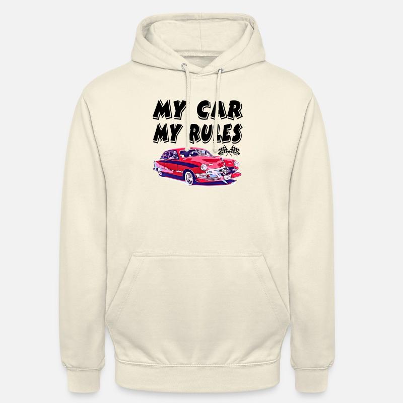 Auto - Unisex Hoodie - Vanille-Milchshake