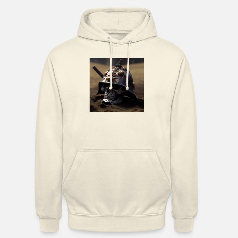 Samurai Melty Schädel - Unisex Hoodie - Vanille-Milchshake
