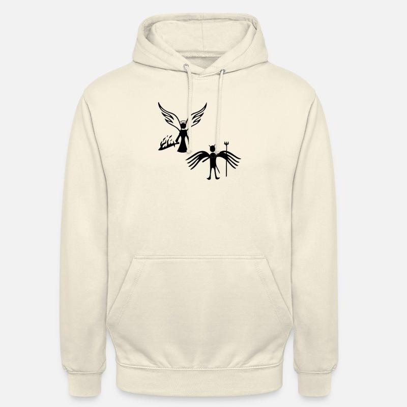 Confrontation - Sweat-shirt à capuche unisexe - vanille