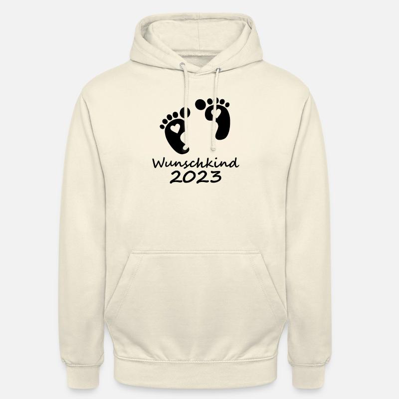 Wunschkind 2023 - Unisex Hoodie - Vanille-Milchshake