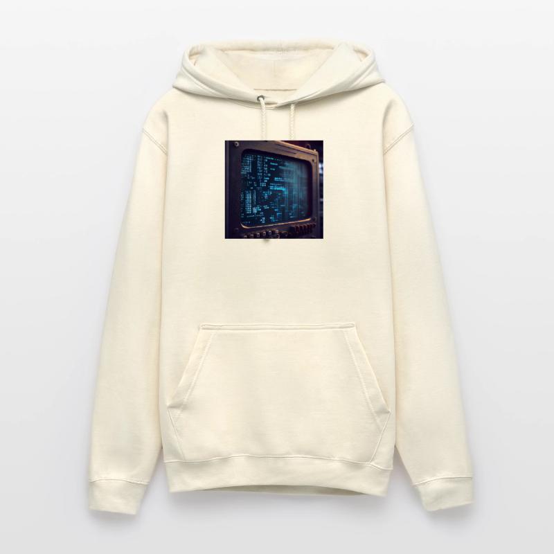 Code sur un écran de PC Sweat-shirt à capuche unisexe