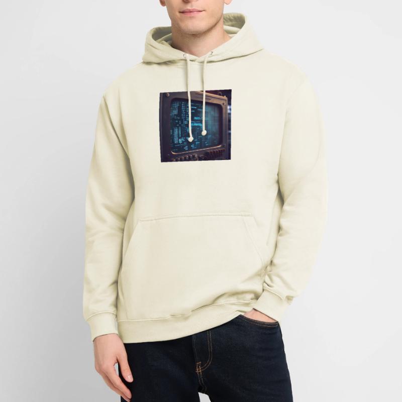 Code sur un écran de PC Sweat-shirt à capuche unisexe