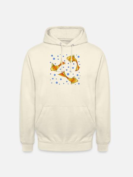 Fische - Unisex Hoodie - Vanille-Milchshake