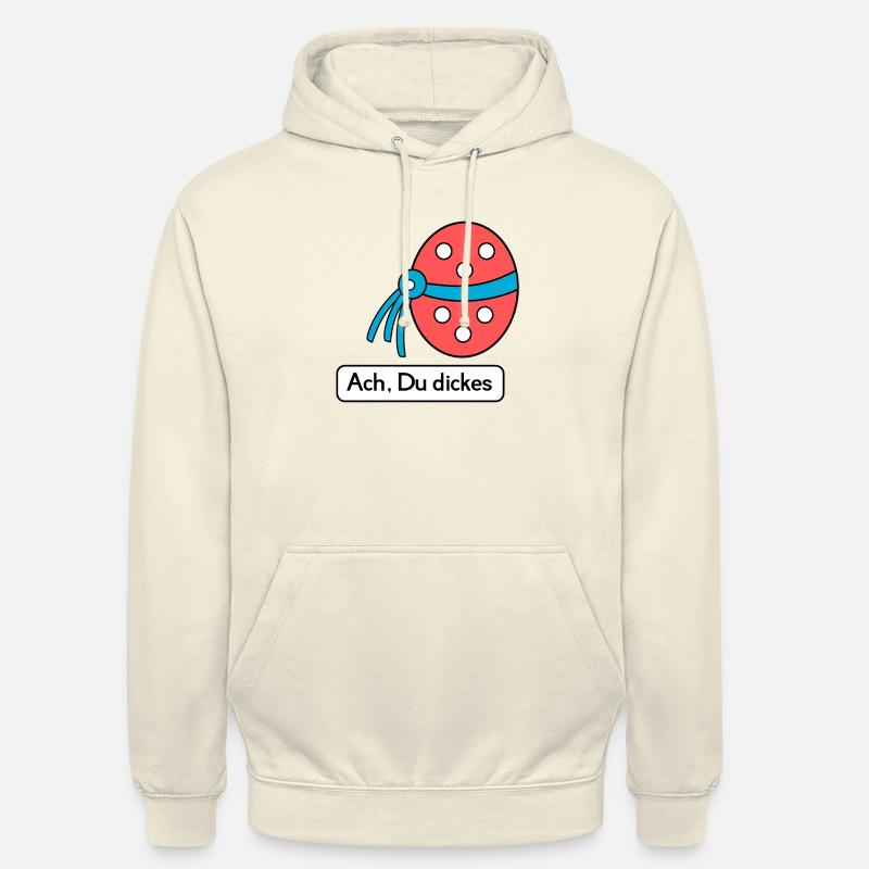 Ach du dickes Ei - Unisex Hoodie - Vanille-Milchshake