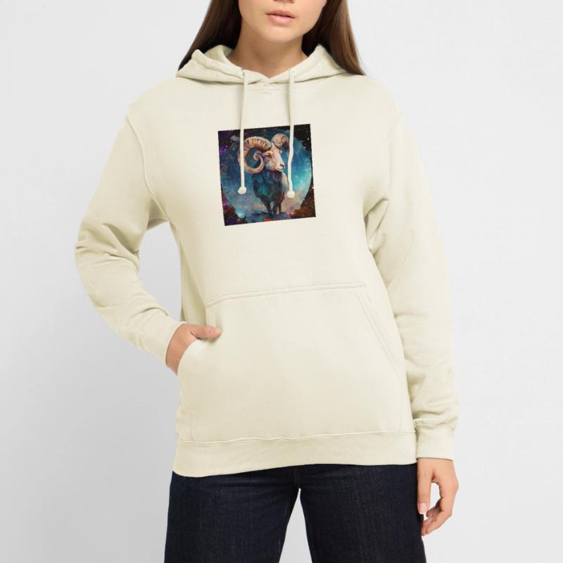 Sternzeichen Widder " Sternzeichen Widder" Unisex Hoodie