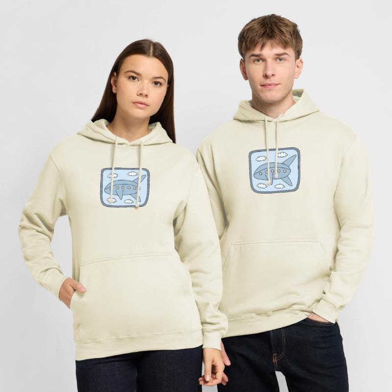 Conception du dirigeable Sweat-shirt à capuche unisexe