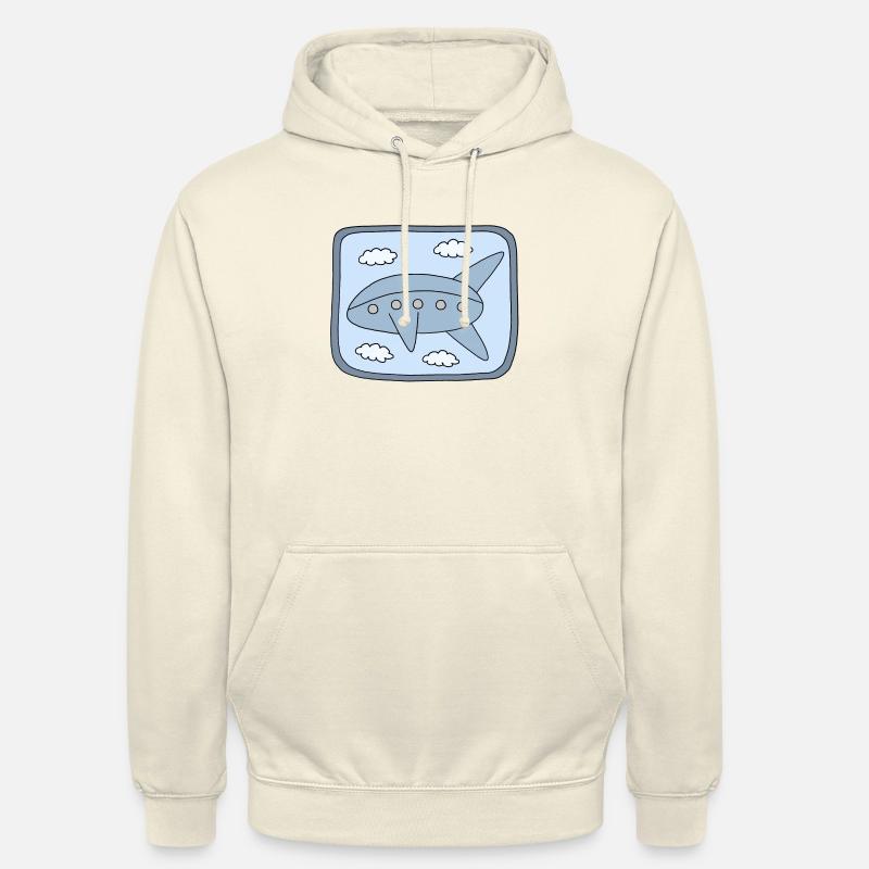 Conception du dirigeable - Sweat-shirt à capuche unisexe - vanille