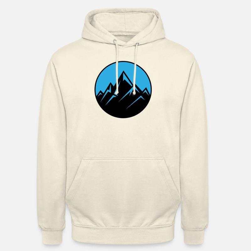 berge - Unisex Hoodie - Vanille-Milchshake