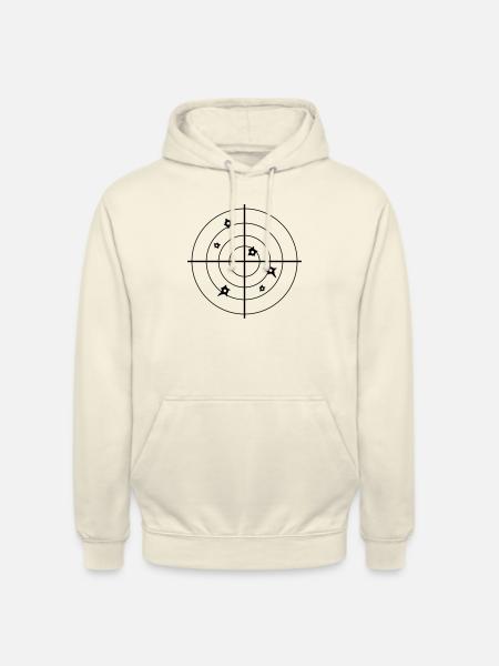 Fadenkreuz Schuss - Unisex Hoodie - Vanille-Milchshake