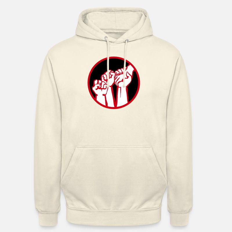 fäuste2c - Unisex Hoodie - Vanille-Milchshake