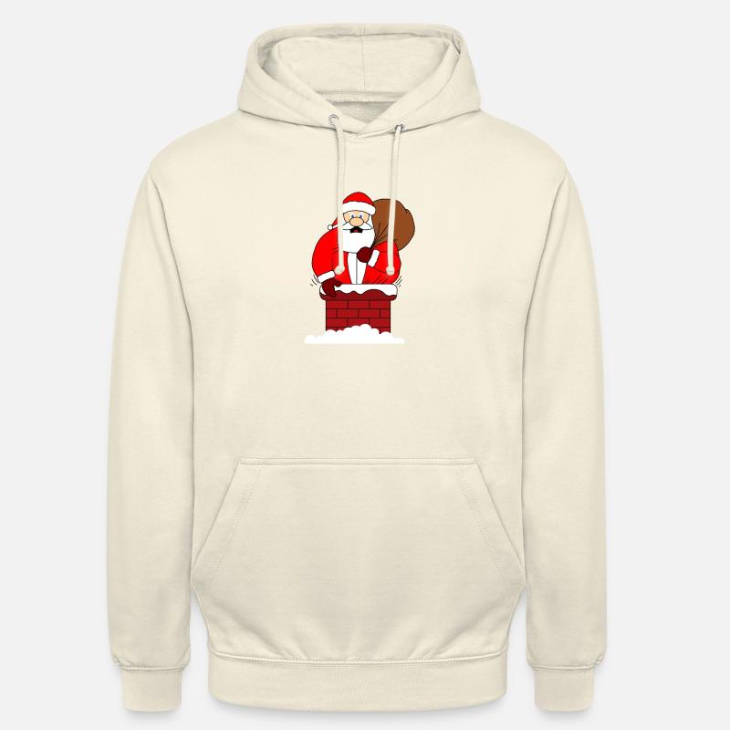 Fat Santa - Unisex Hoodie - vanilla