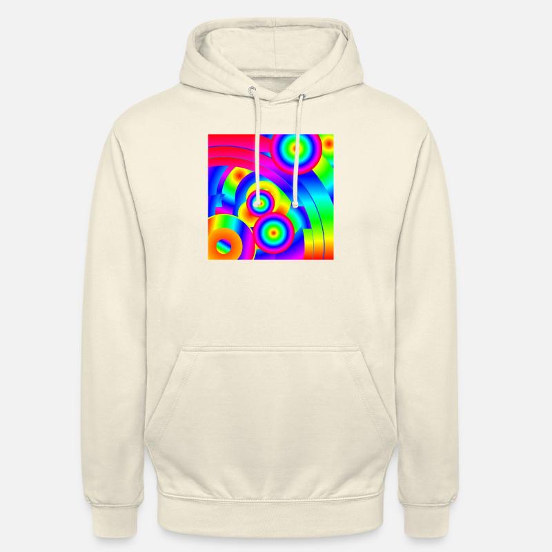 Abstract Comet - Unisex Hoodie - vanilla