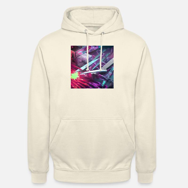Blutiges Messer - Unisex Hoodie - Vanille-Milchshake