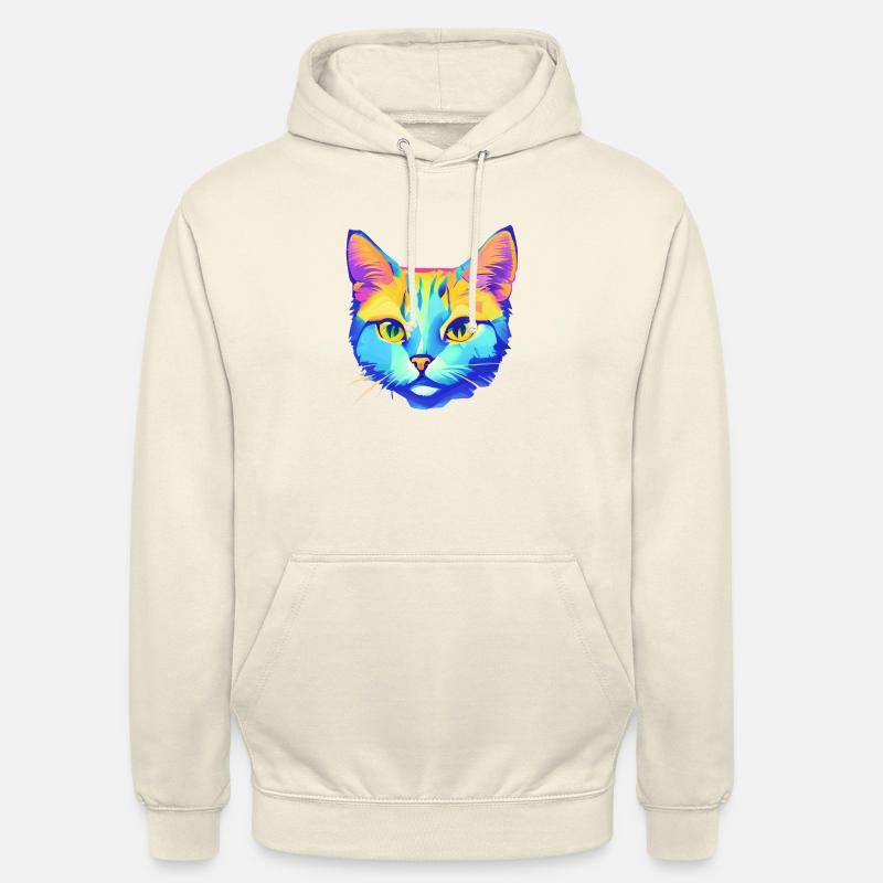 Chat Domestique Chaton Chaton Propriétaire - Sweat-shirt à capuche unisexe - vanille