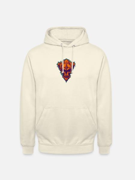 Your Skull Darling - Unisex Hoodie - vanilla