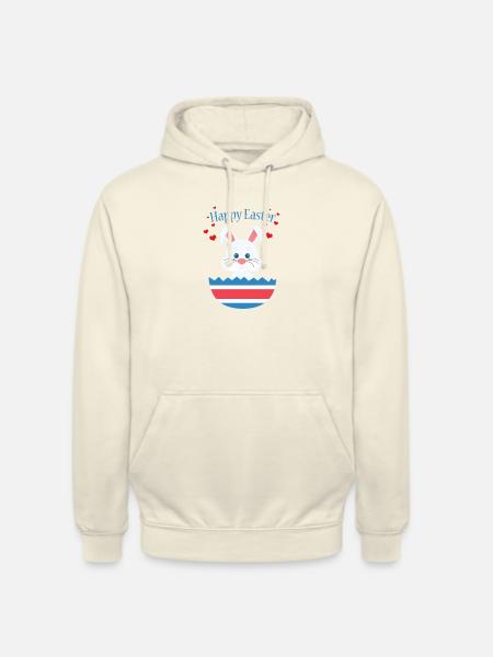 Liebe Osterhase - Unisex Hoodie - Vanille-Milchshake