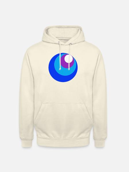 Circles - Unisex Hoodie - Vanille-Milchshake
