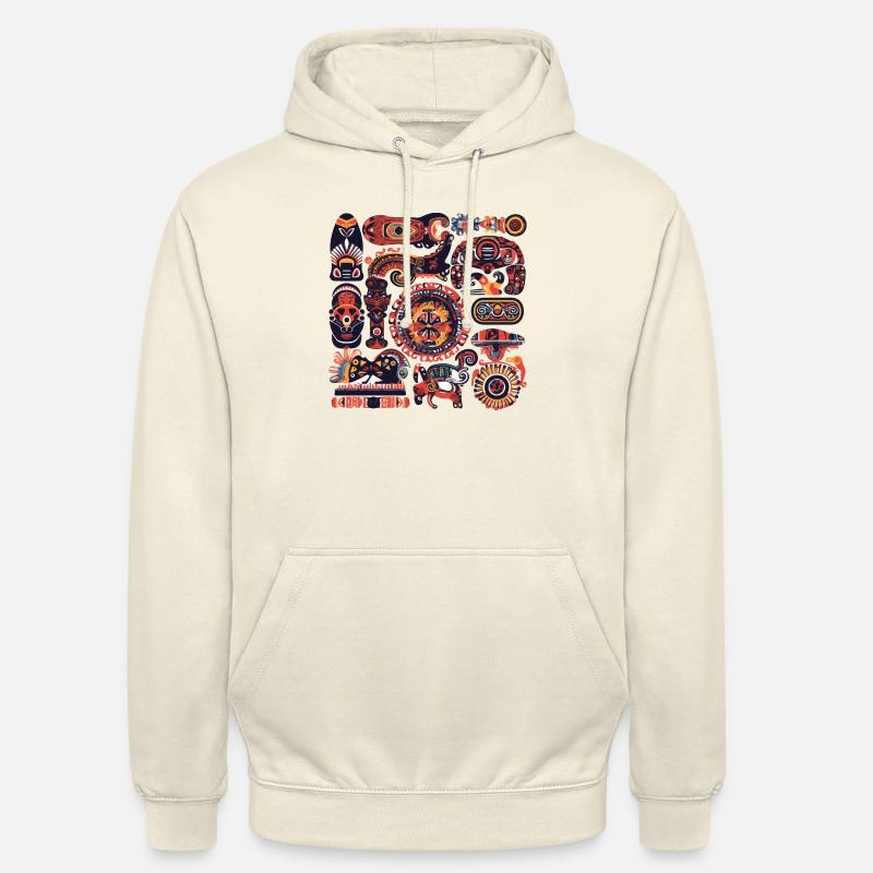 Afrikanische Folklore - Unisex Hoodie - Vanille-Milchshake