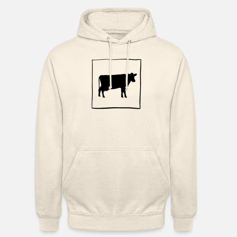 Kuh 1 - Unisex Hoodie - Vanille-Milchshake