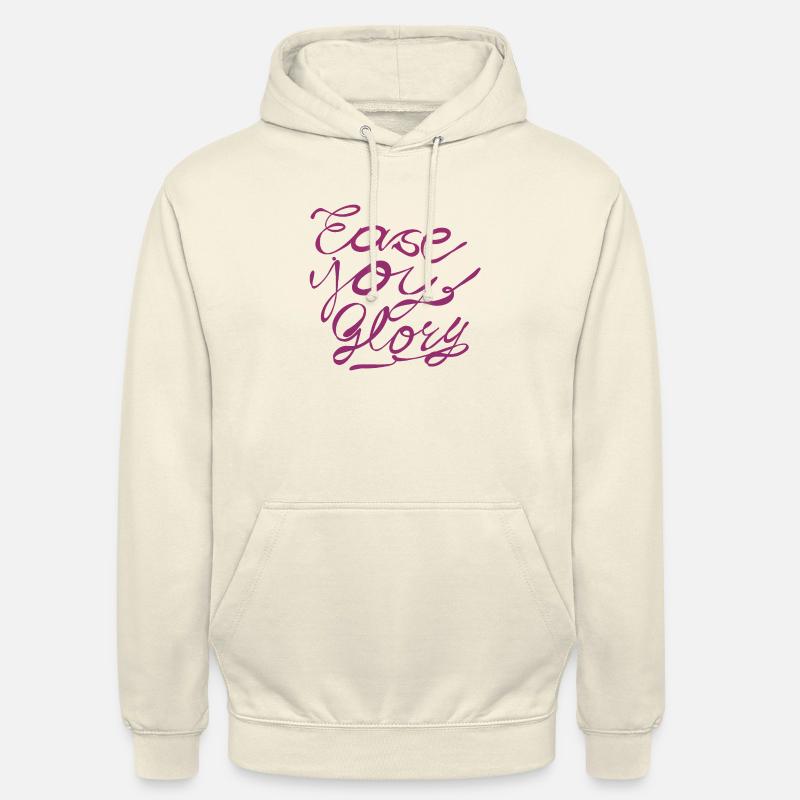 Facilité Joy Glory - Sweat-shirt à capuche unisexe - vanille