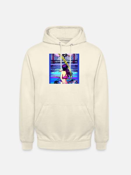 Neongirl - Unisex Hoodie - Vanille-Milchshake