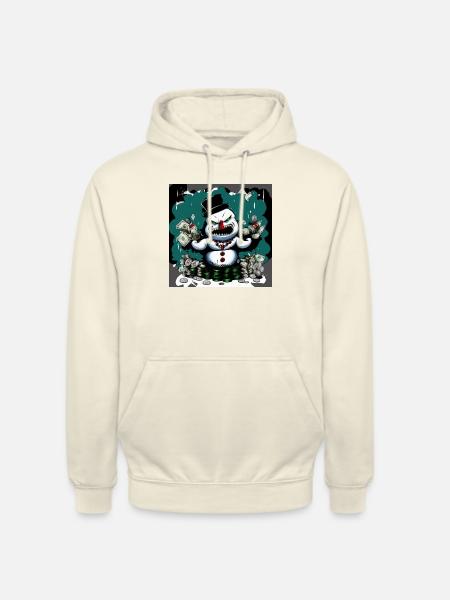 DollarSnowMan - Unisex Hoodie - Vanille-Milchshake